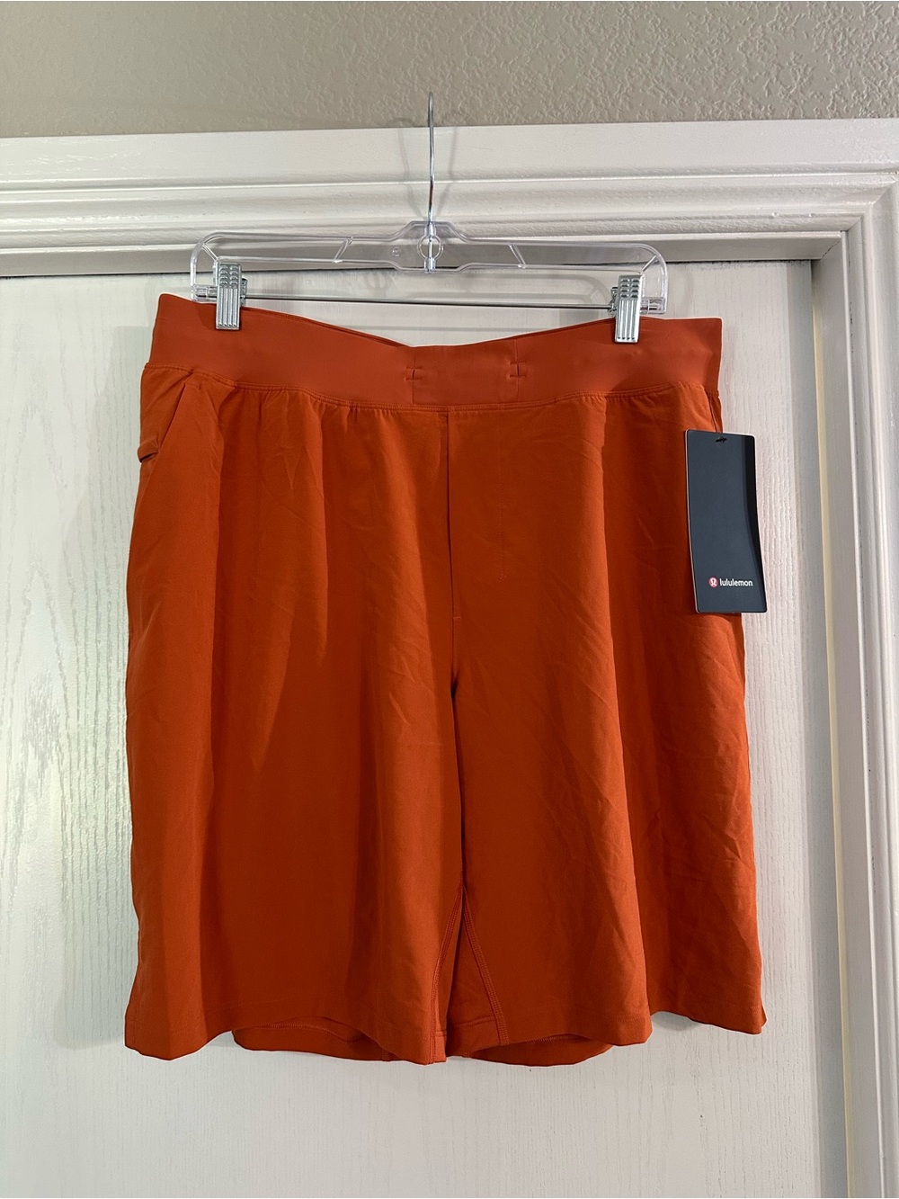 lululemon athletica T.H.E. Short 9" in Burnt Orange